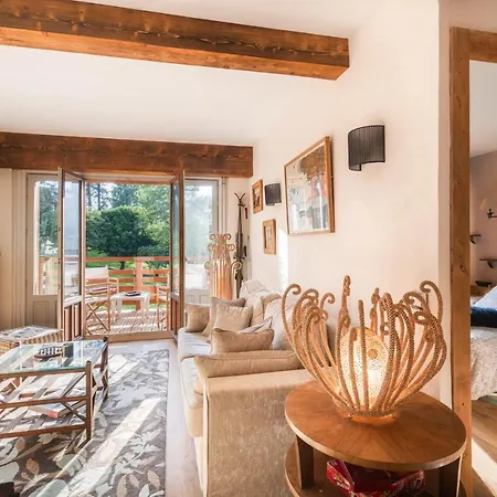 Flat Belvedere - In The Heart Of The Village Of Apartment Megeve